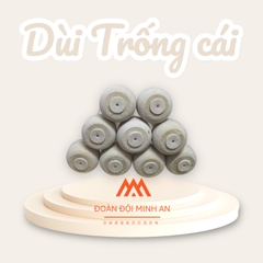 Dùi Trống Cái Cán Gỗ Lớn, Trắng - Hàng Ngoại