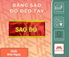 BĂNG SAO ĐỎ ĐEO TAY