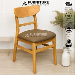Ghế Gỗ Mango Bọc Nệm – Ăn Uống, Học Tập, Decor Đều Phù Hợp