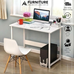 Bàn Học Gỗ MDF Nhỏ Gọn 80x40cm – Bàn Làm Việc, Bàn Laptop Dễ Lắp Ráp | Nội Thất Anh Hoàng