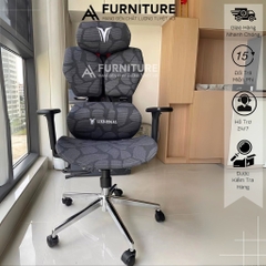 Ghế Xoay Gaming Công Thái Học Thiết Kế Độc Đáo – Có Chế Độ Trượt Mâm Ngồi, Ngả Thư Giãn | AH88 | Nội Thất Anh Hoàng