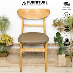 Ghế Gỗ Mango Bọc Nệm – Ăn Uống, Học Tập, Decor Đều Phù Hợp