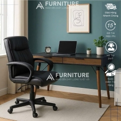 Bàn Làm Việc ELLE Decor Thiết Kế Phong Cách, 2 Ngăn Kéo Để Đồ, 4 Chân Gỗ Gọn Gàng Vững Chắc, Kích Thước Rộng Rãi | ELLE