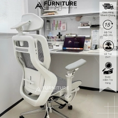 Ghế Công Thái Học Hiệu Chỉnh Toàn Năng - Ghế Công Thái Học Điều Chỉnh Nhiều Chế Độ Cao Cấp | E16 Black | Nội Thất Anh Hoàng