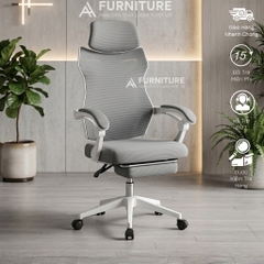 Ghế Xoay Văn Phòng, Công Thái Học, Gaming Stream Model: 302 Pink, Có Tựa Đầu Êm Ái, Thiết Kế Độc Đáo | Nội Thất Anh Hoàng