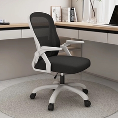 Ghế Xoay Làm Việc Văn Phòng Lưng Lưới Xoay Tròn 360 Độ Cao Cấp, Tay Ghế Tùy Chỉnh | 698 White | Nội Thất Anh Hoàng