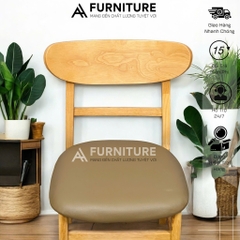 Ghế Gỗ Mango Bọc Nệm – Ăn Uống, Học Tập, Decor Đều Phù Hợp