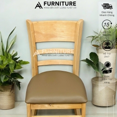Ghế Gỗ Cabin Bọc Nệm Ghế Ăn Ghế Học Ghế Nhà Hàng