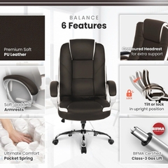 Ghế văn phòng NEO CHAIR Ghế máy tính để bàn Ghế chơi game - Đệm lưng cao tiện dụng Hỗ trợ thắt lưng