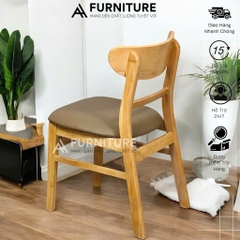Ghế Gỗ Mango Bọc Nệm – Ăn Uống, Học Tập, Decor Đều Phù Hợp