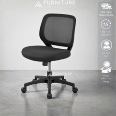 Ghế Văn Phòng Chân Xoay ADLEY - Ghế Xoay Phong Cách Tối Giản Không Tay Ghế | Nội Thất Anh Hoàng