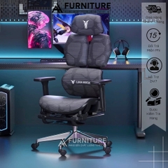 Ghế Xoay Gaming Công Thái Học Thiết Kế Độc Đáo – Có Chế Độ Trượt Mâm Ngồi, Ngả Thư Giãn | AH88 | Nội Thất Anh Hoàng