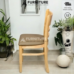Ghế Gỗ Cabin Bọc Nệm Ghế Ăn Ghế Học Ghế Nhà Hàng
