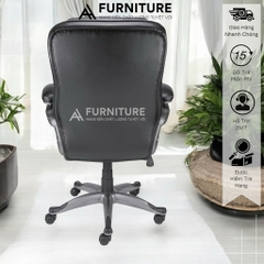 Ghế Xoay Da Giám Đốc Cao Cấp Size Châu Âu Dáng To Dày Tựa Tay Êm | AH06 | Nội Thất Anh Hoàng
