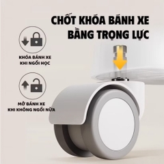 Bàn Ghế Học Sinh Công Thái Học Màu Hồng – Tiết Kiệm Không Gian, Điều Chỉnh Linh Hoạt An Toàn Cho Bé | BGCB88 | Nội Thất Anh Hoàng