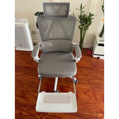 Ghế Xoay Văn Phòng Công Thái Học Cao Cấp Xoay 360 Tựa Chống Mỏi Lưng | 899 Xám | Nội Thất Anh Hoàng