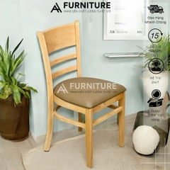 Ghế Gỗ Cabin Bọc Nệm Ghế Ăn Ghế Học Ghế Nhà Hàng