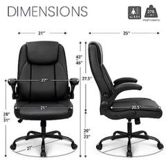 Ghế văn phòng công thái học NEO CHAIR Ghế giám đốc bọc da