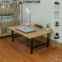 Bàn Ngồi Bệt Gỗ MDF Size 80x60x35cm - Bàn Gập Gọn Chân Tiện Lợi | Mã UH80 | Nội Thất Anh Hoàng