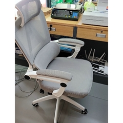Ghế Xoay Văn Phòng Công Thái Học Cao Cấp Xoay 360 Tựa Chống Mỏi Lưng | 899 Xám | Nội Thất Anh Hoàng