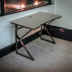 Bàn Máy Tính Chữ K Màu Trắng Mặt Gaming Bo Góc Size Lớn 120x60 Cao 75cm | KT120 | Nội Thất Anh Hoàng