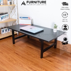 Bàn Học Ngồi Bệt Kiểu Nhật Size 120x60x35cm - Bàn Gập Gọn Tiện Lợi | Nội Thất Anh Hoàng