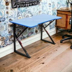 Bàn Máy Tính Chữ K Màu Hồng Mặt Gaming Bo Góc Size Lớn 120x60 Cao 75cm | KT120 | Nội Thất Anh Hoàng