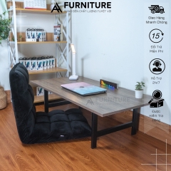 1 Bộ Bàn Ghế Ngồi Bệt Gấp Gọn Lắp Sẵn – Bàn Học Gỗ Ngồi Làm Việc & Ghế Tatami Cao Cấp | Nội Thất Anh Hoàng