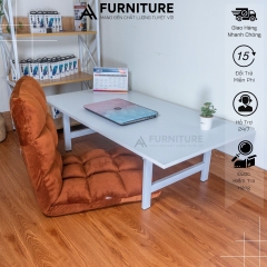 1 Bộ Bàn Ghế Ngồi Bệt Gấp Gọn Lắp Sẵn – Bàn Học Gỗ Ngồi Làm Việc & Ghế Tatami Cao Cấp | Nội Thất Anh Hoàng