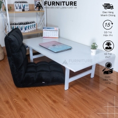 1 Bộ Bàn Ghế Ngồi Bệt Gấp Gọn Lắp Sẵn – Bàn Học Gỗ Ngồi Làm Việc & Ghế Tatami Cao Cấp | Nội Thất Anh Hoàng