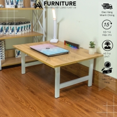 Bàn Học Ngồi Bệt Kiểu Nhật Size 120x60x35cm - Bàn Gập Gọn Tiện Lợi | Nội Thất Anh Hoàng