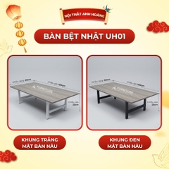Bàn Học Ngồi Bệt Kiểu Nhật Có Nhiều Size Tùy Chọn - Bàn Gập Gọn Tiện Lợi | Nội Thất Anh Hoàng