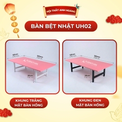 Bàn Học Ngồi Bệt Kiểu Nhật Có Nhiều Size Tùy Chọn - Bàn Gập Gọn Tiện Lợi | Nội Thất Anh Hoàng