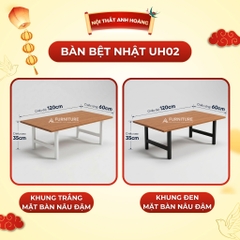 Bàn Học Ngồi Bệt Kiểu Nhật Có Nhiều Size Tùy Chọn - Bàn Gập Gọn Tiện Lợi | Nội Thất Anh Hoàng
