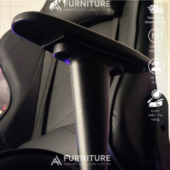 Ghế Stream Cao Cấp Ngả Lưng 180° - Da Pu Nano - Có Gác Chân | SRASER - GTRACING MA011 Blue | Nội Thất Anh Hoàng