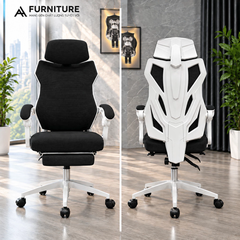 Ghế Xoay Văn Phòng, Công Thái Học, Gaming Stream Model: 302 Pink, Có Tựa Đầu Êm Ái, Thiết Kế Độc Đáo | Nội Thất Anh Hoàng