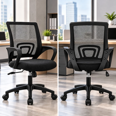 Ghế Văn Phòng CPS Black Chân Xoay Lưng Lưới Cao Cấp – Thoải Mái Tối Đa, Hiệu Suất Vượt Trội | CPS | Nội Thất Anh Hoàng