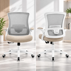 Ghế Xoay Văn Phòng Lưng Lưới DBS Pink - Ghế Làm Việc Công Thái Học Cao Cấp, Tay Nâng Linh Hoạt | Nội Thất Anh Hoàng