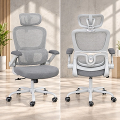 Ghế Xoay Văn Phòng Công Thái Học N30 Grey Form Rộng Châu Âu, Thiết Kế Tùy Chỉnh Các Bộ Phận Hỗ Trợ Tư Thế Ngồi Chuẩn