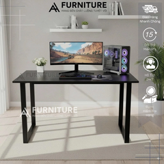 Bàn Gỗ Để Máy Tính Màu Trắng Basic Style Size 120x60 Cao 75cm - Bàn Học Tập Văn Phòng Tối Giản | Mã U02 | Nội Thất Anh Hoàng