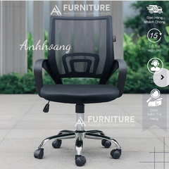 Ghế Xoay Nhân Viên Văn Phòng Tân Hòa TH330 – Thiết Kế Công Thái Học Hỗ Trợ Làm Việc Hiệu Quả | Nội Thất Anh Hoàng