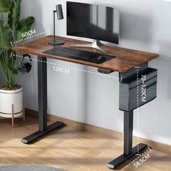 Bàn DJ, Bàn Làm Việc Nâng Hạ Thông Minh 2 Motor Size 1m2 tặng túi treo | GC02 | Nội Thất Anh Hoàng
