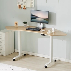 Bàn Nâng Hạ Oval 2 Motor Size 1m8 | OGC02 | Nội Thất Anh Hoàng