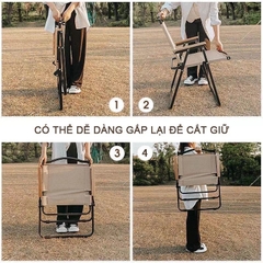 Ghế Xếp Du Lịch Cafe Gấp Gọn Câu Cá | GHẾ CAMPING | Nội Thất Anh Hoàng