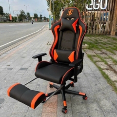 Ghế Stream TS Cao Cấp Ngả Lưng 180° Tay Điều Chỉnh - Da Pu Nano - Có Gác Chân | Nội Thất Anh Hoàng