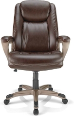 Ghế Xoay 360 Loại Da Form To Dày, Ghế Boss Giám Đốc Lãnh Đạo Cao Cấp Da Pu | 2120 | Nội Thất Anh Hoàng