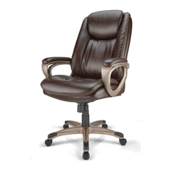 Ghế Xoay 360 Loại Da Form To Dày, Ghế Boss Giám Đốc Lãnh Đạo Cao Cấp Da Pu | 2120 | Nội Thất Anh Hoàng