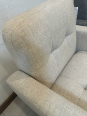 Ghế Sofa Đơn Bọc Vải Bố Cao Cấp Chân Gỗ, Sofà Đơn Loại To Dày Vải Bố Đẹp Dễ Vệ Sinh | SOFA H4-BG | Nội Thất Anh Hoàng