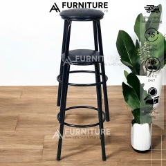 Ghế Quầy Bar Không Tựa Cao 60 Hoặc 75cm Tùy Chọn – Ghế Bar Dùng Cho Quán Cafe, Chụp Ảnh Studio, Nấu Ăn | Nội Thất Anh Hoàng