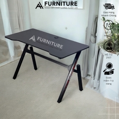 Bàn Làm Việc Gaming Màu Trắng Size Lớn 120x60cm Chữ Y Chân Sắt Sơn Tĩnh Điện - Chuẩn Bị Hàng Trong 24h | ZG02 | Nội Thất Anh Hoàng
